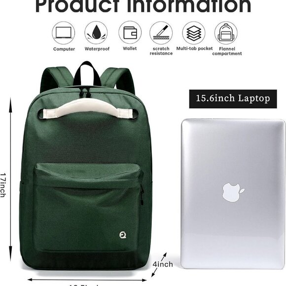 Fern Green Waterproof Backpack - BRAND NEW IN BOX. - Picture 2 of 7